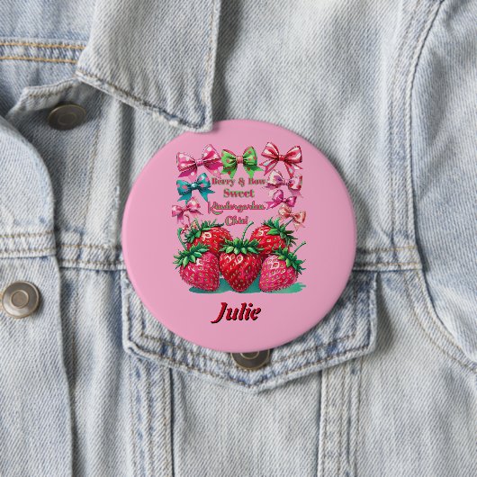 Berry Bow  Sweet Kindergarten Chic Button (Beispiel)