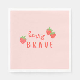 berry brave childhood cancer sick ill kids cute serviette