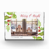 Berry & Bright Holiday Foto Block (Vorderseite)