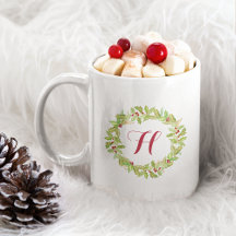Berry & Bright | Holiday Monogram