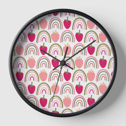 Berry Bright Themed Uhr (Vorderseite)