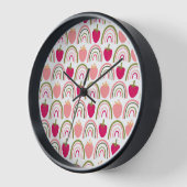 Berry Bright Themed Uhr (Winkel)