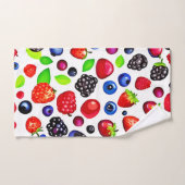 Berry Burst: Fruchtmuster Badhandtuch Set (Handtuch)