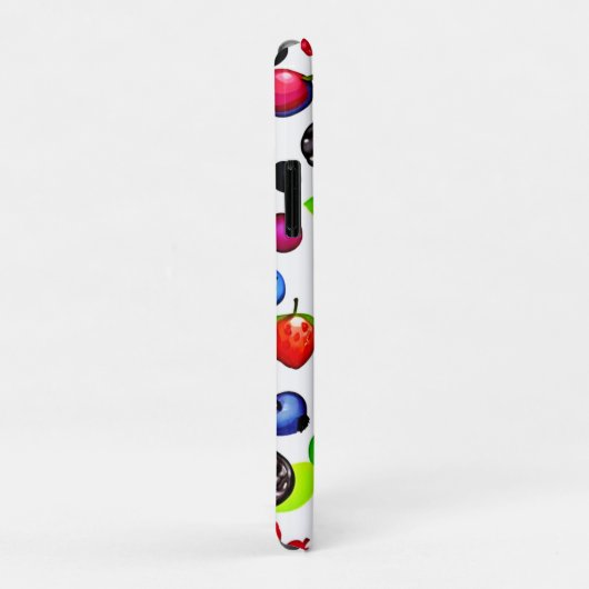 Berry Burst: Fruchtmuster Case-Mate iPhone Hülle (Hinten/Rechts)