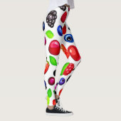Berry Burst: Fruchtmuster Leggings (Rechts)