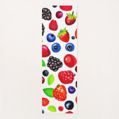 Berry Burst: Fruchtmuster Yogamatte (Vorderseite)