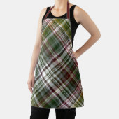 Berry Bush Green und Red Kariert Schürze (InSitu)
