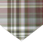 Berry Bush Green und Red Kariert Tischdecke (Schrägansicht)