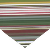 Berry Bush Green und Red Stripe Kurzer Tischläufer (Ecke)