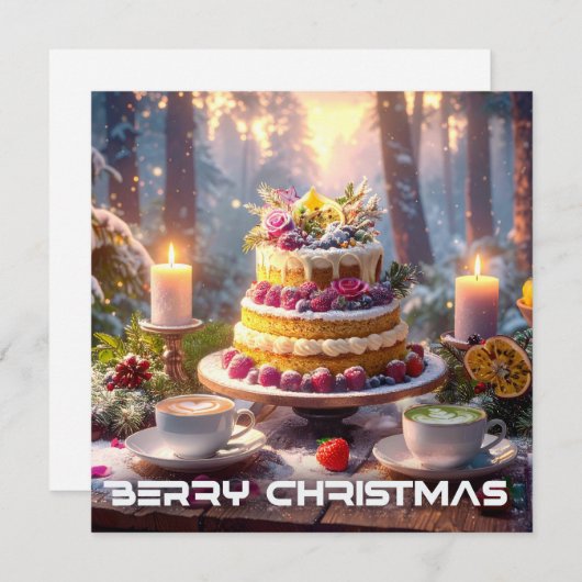 BERRY CHRISTMAS (Vorne/Hinten)