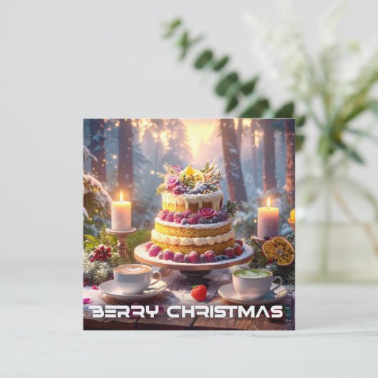 BERRY CHRISTMAS (Stehend Vorderseite)