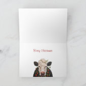 Berry Christmas Card Feiertagskarte (Innenseite)