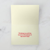 Berry Christmas Card Karte (Innenseite)