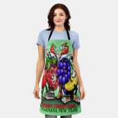 Berry Christmas Schürze (Getragen)