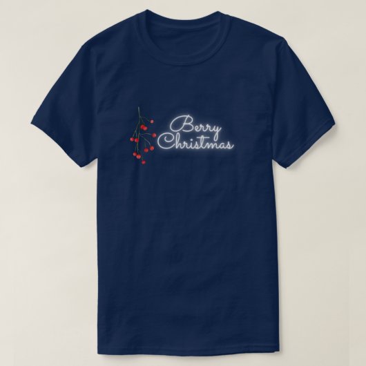 Berry Christmas T-Shirt (Design vorne)
