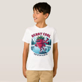 Berry Cool Adventures Strawberry Ice Skaten T-Shirt (Vorne ganz)