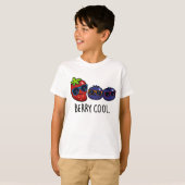 Berry Cool Funny Strawberry Blueberry Pub T-Shirt (Vorne ganz)