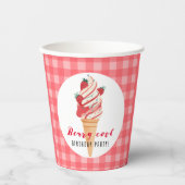 Berry Cool Geburtstag Pappbecher (Vorderseite)