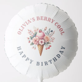 Berry Cool Happy Birthday Ice Creme Party Ballon
