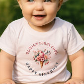 Berry Cool Happy Birthday Ice Creme Party Kleinkind T-shirt