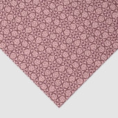 Berry Cream Folk Western Hütte Pink Lace Seidenpapier (Ausschnitt)