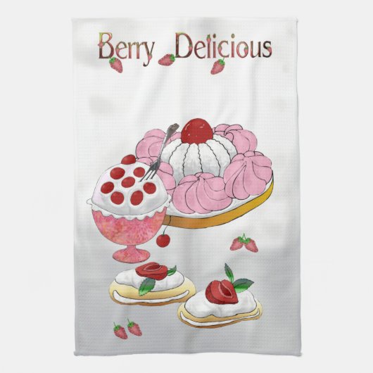 Berry Delicious Handtuch (Vertikal)
