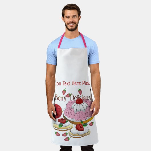 Berry Delicious Schürze (Getragen)