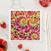 Berry Delight Fractal Art Serviette (Beispiel)