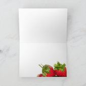 Berry Delight Happy Birthday Card Karte (Innenseite)