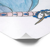 Berry der Blaubeerschmetterling Fotodruck (Ecke)