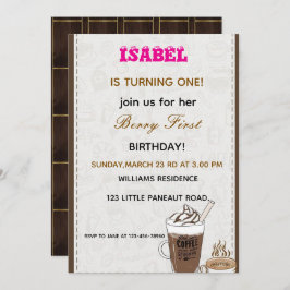 Berry Einladung zum ersten Geburtstag