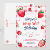 Berry Erste Einladung (Vorne/Hinten)