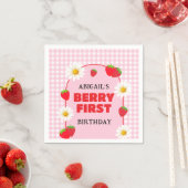 BERRY ERSTER BIRTHDAY SERVIETTE (Beispiel)