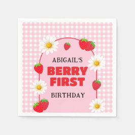 BERRY ERSTER BIRTHDAY SERVIETTE