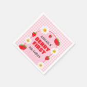 BERRY ERSTER BIRTHDAY SERVIETTE (Ecke)