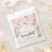 Berry erster Erdbeeren-Kindergeburtstag Geschenktütchen (Ausgeschnitten)