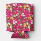 Berry Fabric: Deep Red Seamless Dosenkühler (Rückseite)