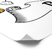 Berry Familienwappen Poster (Ecke)