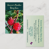 Berry Farm Visitenkarte (Vorne/Hinten)