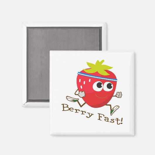 Berry Fast! Magnet (Vorderseite/Rückseite)