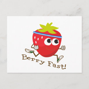 Berry Fast! Postkarte