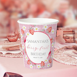 Berry First 1. Geburtstag Pappbecher