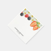 Berry First 1. Geburtstag Serviette (Ecke)