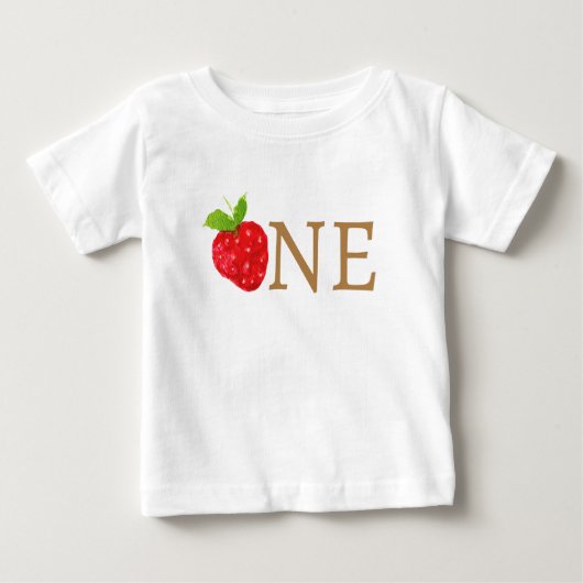 Berry First 1. Strawberry Birthday Baby T-shirt (Vorderseite)