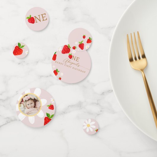Berry First 1. Strawberry Birthday Konfetti (Gruppe)