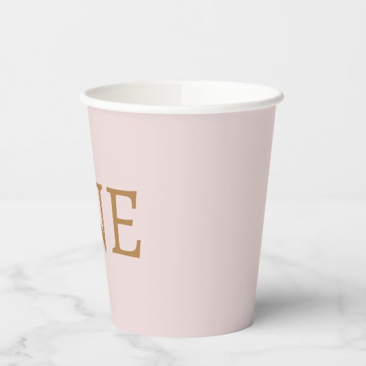 Berry First 1. Strawberry Birthday Pappbecher (Links)