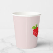Berry First 1. Strawberry Birthday Pappbecher (Rechts)
