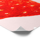 Berry First 1. Strawberry Geburtstag Willkommen Poster (Ecke)