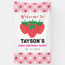 Berry First Birthday 1. Geburtstag