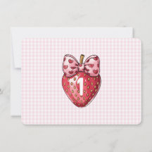 Berry First Birthday, 1. Geburtstag Party Girl